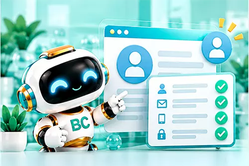 BC博粹會員銀行帳戶資料確認示意圖