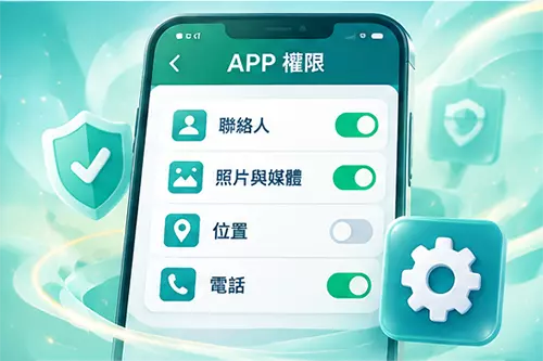BC博粹APP權限管理設定示意圖