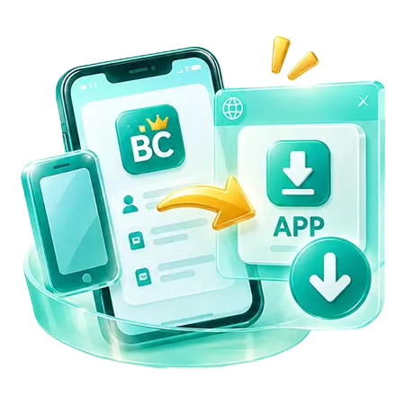 BC博粹APP下載與登入入口示意圖