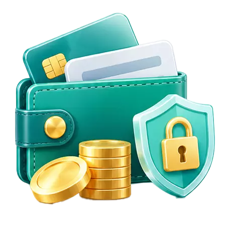 BC博粹儲值銀行卡與帳戶安全示意圖