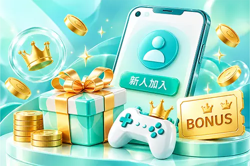 BC博粹VIP會員加入示意圖，手機會員資料畫面搭配禮物盒、金幣及會員頭像。